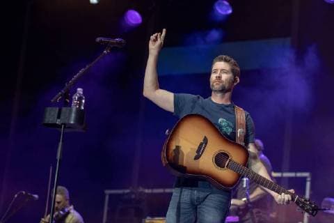 June 20, 2018 - Oshkosh, Wisconsin, U.S - Country musician JOSH TURNER during Country USA Music Festival at Ford Festival Park in Oshkosh, Wisconsin Oshkosh U.S. - ZUMAs135 20180620_zap_s135_542 Copyright: xDanielxDeSloverx