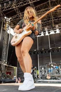 June 20, 2018 - Oshkosh, Wisconsin, U.S - Musician LINDSAY ELL during Country USA Music Festival at Ford Festival Park in Oshkosh, Wisconsin Oshkosh U.S. - ZUMAs135 20180620_zap_s135_544 Copyright: xDanielxDeSloverx