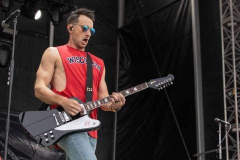 June 21, 2018 - Oshkosh, Wisconsin, U.S - RUSSELL DICKERSON during Country USA Music Festival at Ford Festival Park in Oshkosh, Wisconsin Oshkosh U.S. - ZUMAs135 20180621_zap_s135_515 Copyright: xDanielxDeSloverx