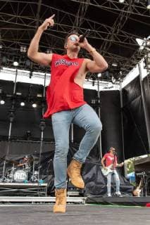 June 21, 2018 - Oshkosh, Wisconsin, U.S - RUSSELL DICKERSON during Country USA Music Festival at Ford Festival Park in Oshkosh, Wisconsin Oshkosh U.S. - ZUMAs135 20180621_zap_s135_545 Copyright: xDanielxDeSloverx