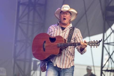 June 22, 2018 - Chicago, Illinois, U.S - TRACY LAWRENCE during Country LakeShake Music Festival at Huntington Bank Pavilion at Northerly Island in Chicago, Illinois Chicago U.S. - ZUMAs135 20180622_zap_s135_514 Copyright: xDanielxDeSloverx