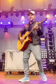 June 22, 2018 - Chicago, Illinois, U.S - CHRIS LUCAS of LoCash during Country LakeShake Music Festival at Huntington Bank Pavilion at Northerly Island in Chicago, Illinois Chicago U.S. - ZUMAs135 20180622_zap_s135_548 Copyright: xDanielxDeSloverx