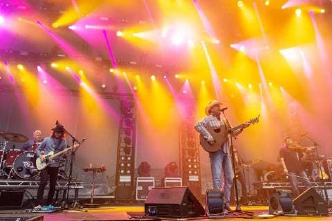 June 22, 2018 - Chicago, Illinois, U.S - TRACY LAWRENCE during Country LakeShake Music Festival at Huntington Bank Pavilion at Northerly Island in Chicago, Illinois Chicago U.S. - ZUMAs135 20180622_zap_s135_557 Copyright: xDanielxDeSloverx