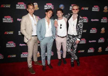 HOLLYWOOD, CA - JUNE 22: The Vamps, at the 2018 Radio Disney Music Awards at the Dolby Theatre in Hollywood, California on June 22, 2018. Copyright: xFayexSadoux