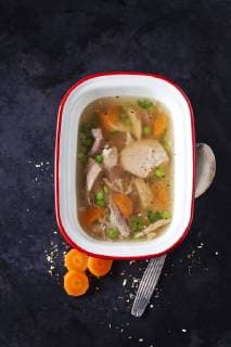 Bowl of chicken soup  CSF29135