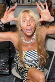 CHERRY HILL, NJ - 6-25 : Tan Mom, Patricia Krentcil is the winner of Damon Feldman s Beauty Battle on 6-25-2018 at RVN TV in Cherry Hill, New Jersey on June 25, 2018 Copyright: xStarxShooterx