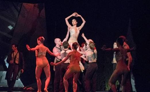Royal Ballet Flanders Company s dancers perform at Teatro del Generalife theatrer as part of 67th International Music and Dance Festival in Granada, southern Spain, 25 June 2018 (issued on 26 June 2018). 67th International Music and Dance Festival !ACHTUNG: NUR REDAKTIONELLE NUTZUNG!  Copyright: xMiguelxÁngelxMolinax GRAF7680 20180626-636655980170940942