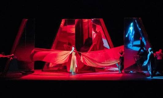 Royal Ballet Flanders Company s dancers perform at Teatro del Generalife theatrer as part of 67th International Music and Dance Festival in Granada, southern Spain, 25 June 2018 (issued on 26 June 2018). 67th International Music and Dance Festival !ACHTUNG: NUR REDAKTIONELLE NUTZUNG!  Copyright: xMiguelxÁngelxMolinax GRAF7677 20180626-636655980820784668
