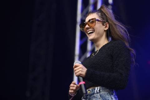 Haiyti live auf dem 22. Hurricane Festival 2018 am Eichenring. Scheeßel, 24.06.2018