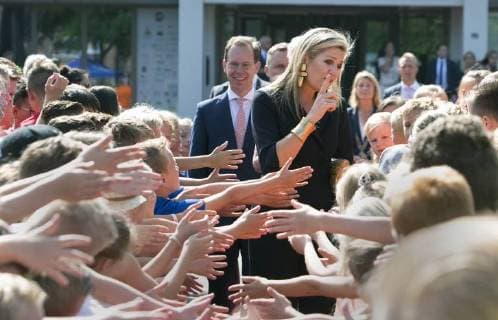 27-06-2018 Zevenaar Queen Maxima during the meeting ‘’More music in the classroom’’ at the Musiater in Zevenaar.  Copyright: xPPEx