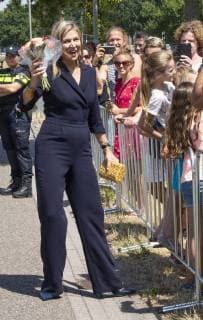27-06-2018 Ittervoort Queen Maxima during the meeting ‘’More music in the classroom’’ at the Adams muziekcentrale in Ittervoort.  Copyright: xPPE NIEBOERx