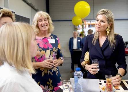 27-06-2018 Ittervoort Queen Maxima during the meeting ‘’More music in the classroom’’ at the Adams muziekcentrale in Ittervoort.  Copyright: xPPE NIEBOERx