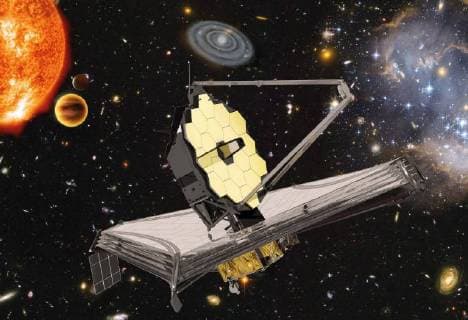 June 28, 2018 - Virginia, U.S. - Artist s impression of James Webb Space Telescope. After completion of an independent review, a new launch date for the telescope has been announced: March 30, 2021. The James Webb Space Telescope is the most ambitious and complex astronomical project ever built, and bringing it to life is a long, meticulous process. The wait will be a little longer now but the breakthrough science that it will enable is absolutely worth it, says Director of Science. U.S. - ZUMAz03_ 20180628_sha_z03_025 Copyright: xESAx