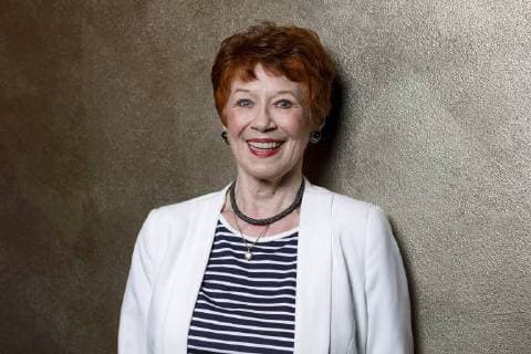 Lotti Krekel beim Pressetermin zum Bühnenstück Pension Schöller in der Astor-Filmlounge Residenz. Köln, 28.06.2018 *** Lotti Krekel at the press conference for the stage piece Pension Schöller in the Astor Film Lounge Residenz Köln 28 06 2018 Foto:xC.xHardtx xFuturexImage