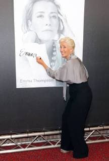 Bilder des Tages Filmfest München Schauspielerin, Dame Emma Thompson, DBE, Preistraegerin bei der Verleihung und der Cine-Merit Gala im Kulturzentrum Gasteig, Rosenheimer Str. 5, München Datum: 29.06.2018, Muenchen Bayern Germany
