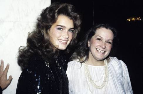 Brooke Shields photographed with mother Teri Shields in New York City. 1982. Copyright: xWalterxMcBridex