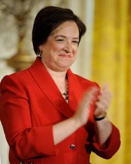 Aug. 06, 2010 - Washington, District of Columbia, U.S. - President Barack Obama congradulates newly confirmed Supreme Court Justice Elena Kagan. She will be sworn in at the Supreme in a private ceremony. 2010.ELENA KAGAN.15291CB Washington U.S. - ZUMAbw2_ 20100806_zaf_bw2_011 Copyright: xChristyxBowex