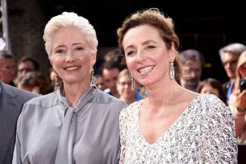 Emma Thompson und Diana Iljine bei der CineMerit-Gala zu Ehren von Emma Thompson auf dem 36. Filmfest München 2018 im Festivalzentrum Gasteig. München, 29.06.2018