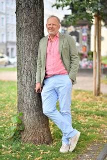 Axel Milberg beim ZDF Get Together am 3.07.2018 im Rahmen vom Filmfest München ZDF-Empfang im Hugos beim Filmfest Muenchen 2018 *** Axel Milberg at the ZDF Get Together on 3 07 2018 as part of the Munich Film Festival ZDF reception in Hugos at the Munich Film Festival 2018 