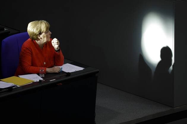 Bundeskanzlerin Angela Merkel, CDU, aufgenommen waehrend einer Sitzung im Bundestag in Berlin, 04.07.2018. Berlin Deutschland