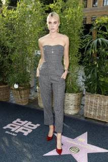 Kim Hnizdo bei der Riani Fashion Show im Rahmen der MBFW auf der Fashion Week Berlin Spring Summer 2019 im E-Werk. Berlin, 04.07.2018