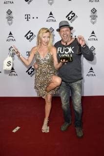 Michel Guillaume mit Freundin Georgia Schultze bei der 19. Verleihung des 13th Street Shocking Short Award 2018 auf dem 36. Filmfest München 2018 in der Alten Akademie. München, 04.07.2018