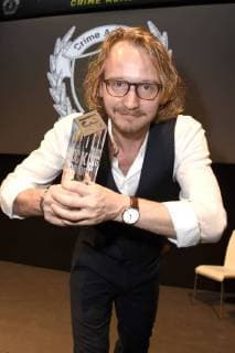 Preisträger Michael Podogil bei der 19. Verleihung des 13th Street Shocking Short Award 2018 auf dem 36. Filmfest München 2018 in der Alten Akademie. München, 04.07.2018