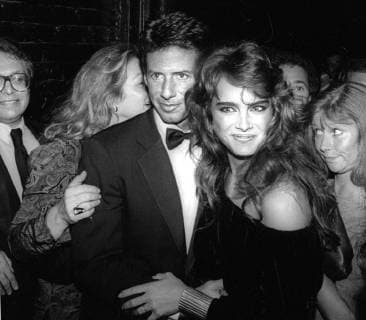 1981 New York City Calvin Klein and Brooke Shields at Studio 54 Copyright: xAdamxScull-PHOTOlinkx