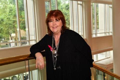 Maggie Reilly 6. Pink Charity Night - 15. Jahre Brustkrebs Deutschland e.V. Marriott Hotel München 05. Juli 2018 *** Maggie Reilly 6 Pink Charity Night 15 years breast cancer Germany e V Marriott Hotel Munich 05 July 2018