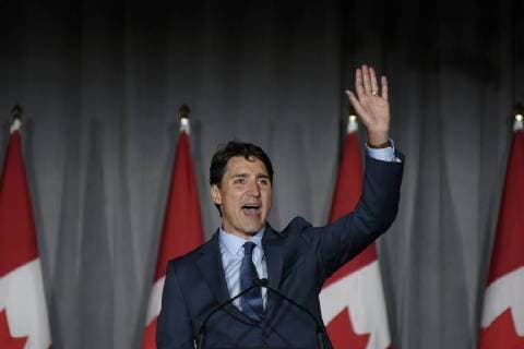 July 5, 2018 - Brampton, Spain - Justin Trudeau, Leader of the Liberal Party of Canada, speaking to supp orters at a Liberal fundraising event in Brampton, Canada on July 5, 2018. Brampton Spain  - ZUMAn230 20180705_zaa_n230_494 Copyright: xArindamxShivaanix