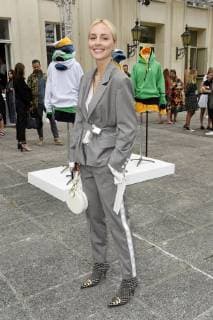 Viktoria Rader bei der Gruppenausstellung des Kulturformats Der Berliner Salon auf der Fashion Week Berlin Spring Summer 2019 im Kronprinzenpalais. Berlin, 06.07.2018