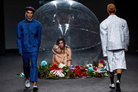 Entertainment Themen der Woche KW26 Entertainment Bilder des Tages Models present some of the creations by Spanish designer Euphemio Fernandez at the 68 edition of Mercedes-Benz Fashion Week Madrid (MBFWM) in Madrid, Spain, 07 July 2018. Euphemio Fernandez runaway show in Madrid !ACHTUNG: NUR REDAKTIONELLE NUTZUNG!  Copyright: xEmilioxNaranjox GRAF5538 20180707-636665813062199165