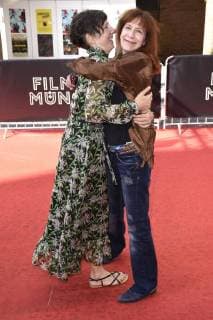 Meret Becker und Amanda Plummer bei der Award Ceremony vom 36. Filmfest München 2018 mit der Premiere von Anon im Gasteig Carl-Orff-Saal. München, 07.07.2018