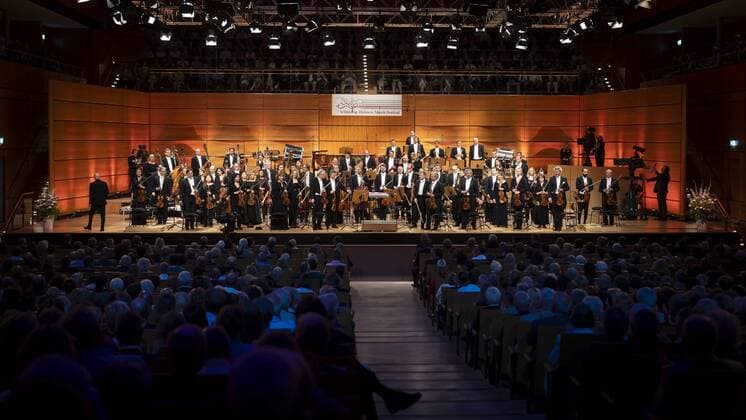 Das NDR Elbphilharmonie Orchester unter der Leitung von Christoph Eschenbach in der MuK. Eroeffnung des Schleswig-Holstein Musik Festival SHMF, 01.07.18 Luebeck Schleswig-Holstein Germany Musik- und Kongresshalle Copyright: xAgentur54Gradx xFelixxKoenigx