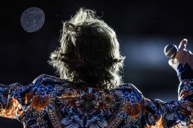 The Rolling Stones in Warsaw MICK JAGGER The Rolling Stones paly at the national Arena on July 8, 2018 in Warsaw, Poland. EN_01328632_0014 
