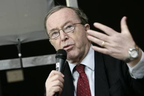 - BRUSSELS, BELGIUM: Wilfried Martens speeches during a congress of young CD&V, Sunday 17 February 2008 in Brussels. AUDExVANLATHEM  x8541049x