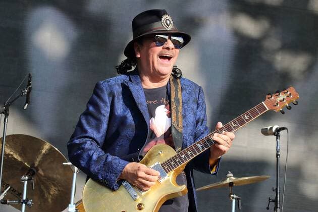 Carlos Santana beim Konzert am 8.07.2018 beim British Summer Time Hyde Park Festival in London Barclaycard British Summer Time Hyde Park Festival in London, 2018