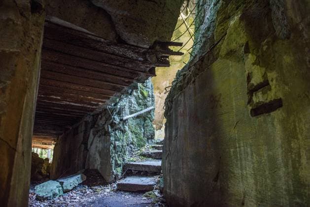 Adolf Hitlers Kriegsquartier Wolfsschanze im Wald Goerlitz der Stadt Ketrzyn in Polen (Foto vom 18.06.2018). Wolfsschanze war der Tarnname fuer ein militaerisches Lagezentrum des Fuehrungsstabes der deutschen Wehrmacht und eines der Fuehrerhauptquartiere waehrend des Zweiten Weltkrieges in der Naehe von Rastenburg (heute Ketrzyn) in Ostpreussen, im heutigen Polen. Adolf Hitlers Kriegsquartier Wolfsschanze *** Adolf Hitlers war quarter Wolfsschanze in the forest Goerlitz of the city Ketrzyn in Poland Photo of 18 06 2018 Wolfsschanze was the code name for a military situation center of the commanding staff of the German Wehrmacht and one of the Fuehrer headquarters during the Second World War near Rastenburg today Ketrzyn in Ostpreussen in todays Poland Adolf Hitlers war quarter Wolfsschanze Copyright: epd-bild HeikexLyding EDITORIAL USE ONLY