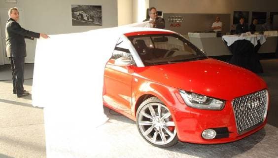 - BRUSSELS, BELGIUM: Illustration picture during the presentation of the Audi Metroproject Quattro A1, at the Audi Brussels factory, in Brussels, Tuesday 20 November 2007. This car is a pre-study of the Audi A1 that will be produced at Audi Brussels exclusively as form 2010. Tomorrow it will be exactly one year ago that the Volkswagen Vorst factory, now Audi Brussels, underwent a massive restructuring process. HERWIGxVERGULT  x7913702x