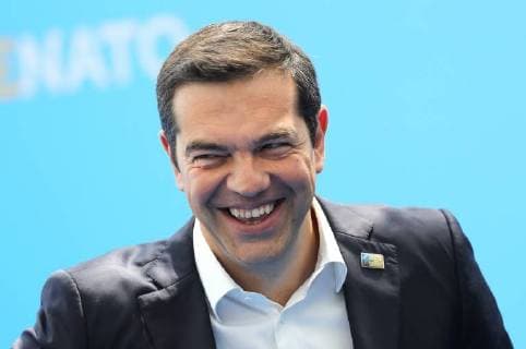 News Bilder des Tages Nato Gipfel 2018 in Brüssel Alexis Tsipras (Premierminister Griechenland), Brüssel Belgien Nato Headquater *** NATO Summit 2018 in Brussels Alexis Tsipras Prime Minister Greece Brussels Belgium Nato Headquater