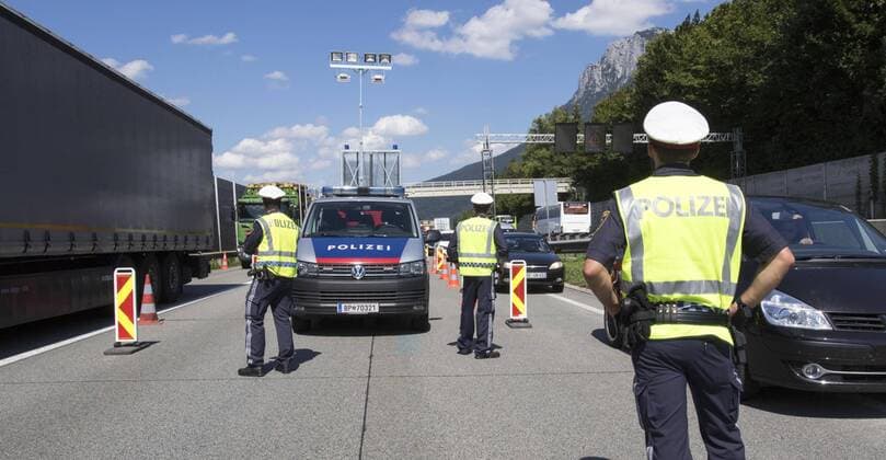 AUT, 2018-07-11: FEATURE POLIZEI - GRENZKONTROLLEN DER OESTERREICHISCHEN POLIZEI IM RAHMEN DES EU-INNENMINISTER-TREFFEN IN INNSBRUCK ;