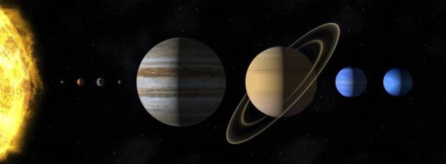 IMAGO Creative: Planeten im Sonnensystem Jupiter - Symbolbilder 3d rendering of a our sun system McPGAN *** 3d rendering of a sun system McPGAN McPGAN