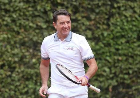 Tennisduell Politik gegen Wirtschaft Hermann Eppers Braunschweig