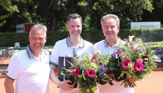 Tennisduell Politik gegen Wirtschaft 2.Platz Braunschweig