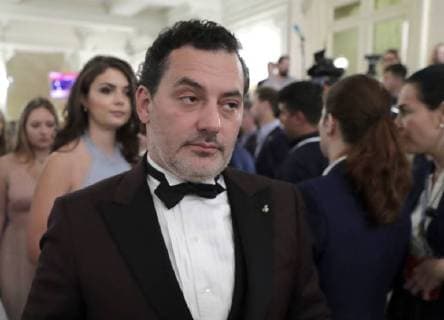 MOSCOW, RUSSIA - JULY 14, 2018: GUM managing director Teimuraz Guguberidze attends a gala concert of world opera stars held at Moscow s Bolshoi Theatre ahead of the 2018 FIFA World Cup Final match. Mikhail Metzel TASS  TS0896A6