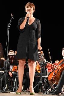 Taormina: Cinematographic Nations Award Evening. In the photo: Lucia Ocone  Copyright: xMaurizioxD Avanzox xIPAx xMaurizioxDxAvanzox