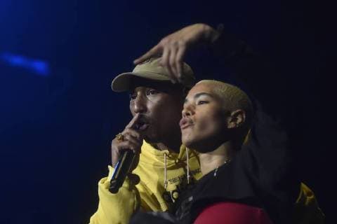 U.S. music group N.E.R.D performs during the 17th Colours of Ostrava music festival in Dolni Vitkovice complex, Ostrava, Czech Republic, July 18, 2018. (CTKxPhoto JaroslavxOzana) CTKPhotoP201807180986601  JAO 33