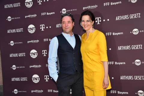 Jan Josef Liefers und Martina Gedeck Preview-Screening - Arthurs Gesetz Filmtheater Sendlinger Tor Kino, Fernsehen München 18. Juli 2018 *** Jan Josef Liefers and Martina Gedeck Preview Screening Arthurs Law Film Theater Sendlinger Tor Cinema TV Munich 18 July 2018