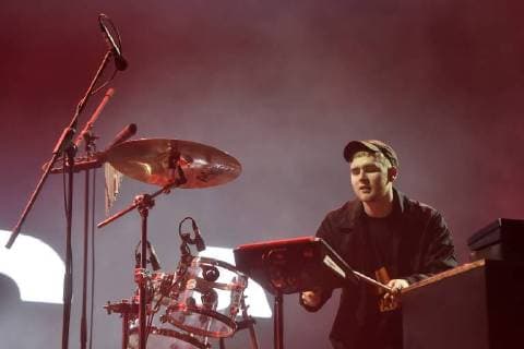British musician Mura Masa (Alex Crossan) performs during the 17th Colours of Ostrava music festival in Dolni Vitkovice complex, Ostrava, Czech Republic, July 19, 2018. (CTKxPhoto JaroslavxOzana) CTKPhotoP201807191069001  JAO 29