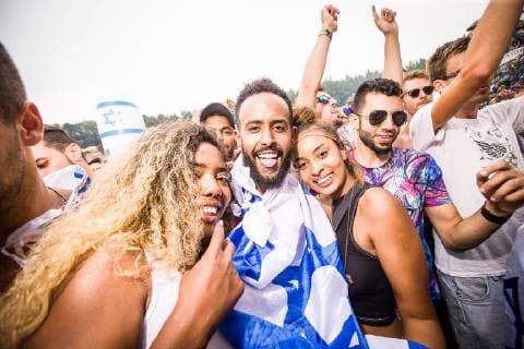 Illustration picture shows the first day of the Tomorrowland music festival, Friday 20 July 2018. The 14th edition of Tomorrowland electronic music festival takes place at the De Schorre terrain in Boom from 20 to 22 July 2017 and from 27 to 29 July 2018.  JAMESxARTHURxGEKIERE 05389875